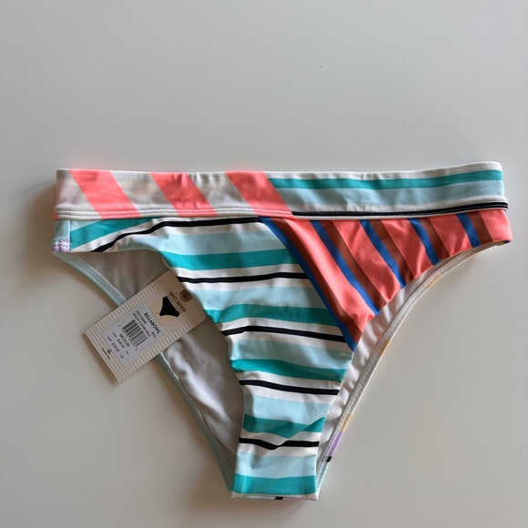 Billabong Other - BILLABONG, NWT, Maui Rider Striped Multicolor Bikini Bottom